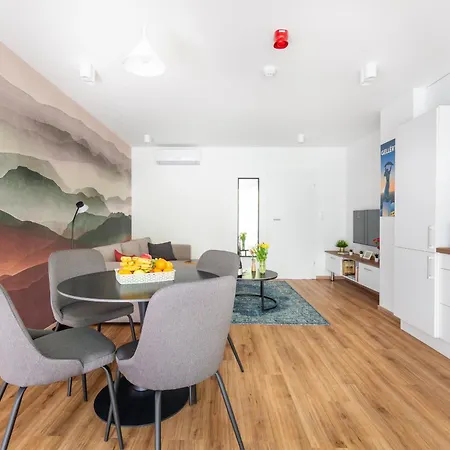 Downtown Residences Vh - Ac, Elevator, Terrace 4* Budapeşte
