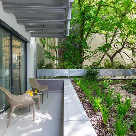 아파트호텔 Downtown Residences Vh - Ac, Elevator, Terrace 부다페스트