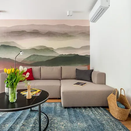 Downtown Residences Vh - Ac, Elevator, Terrace 부다페스트