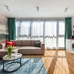 Downtown Residences Vh - Ac, Elevator, Terrace 아파트호텔 부다페스트