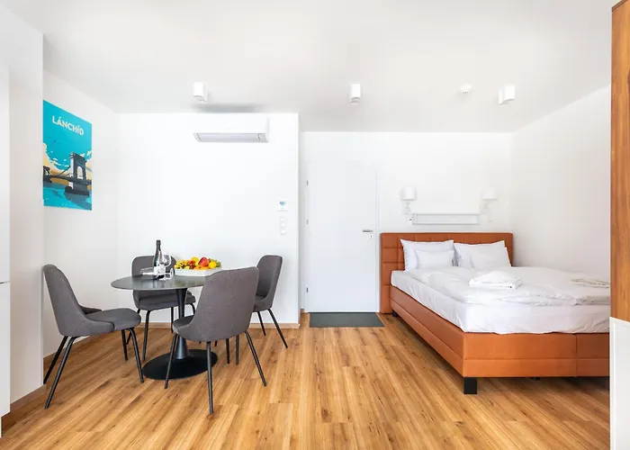 Downtown Residences Vh - Ac, Elevator, Terrace 布达佩斯