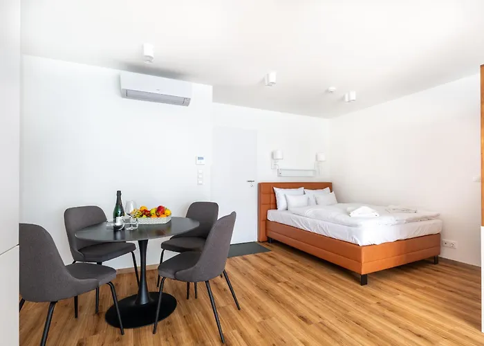 公寓式酒店 Downtown Residences Vh - Ac, Elevator, Terrace 布达佩斯