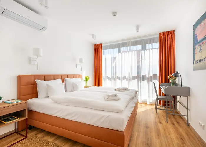 公寓式酒店 Downtown Residences Vh - Ac, Elevator, Terrace 布达佩斯