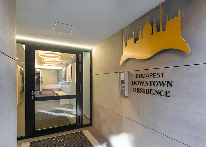 Downtown Residences Vh - Ac, Elevator, Terrace ブダペスト