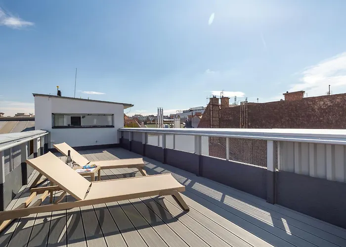 Downtown Residences Vh - Ac, Elevator, Terrace Lägenhetshotell Budapest