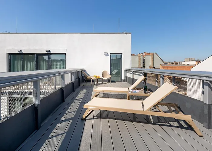 Lägenhetshotell Downtown Residences Vh - Ac, Elevator, Terrace