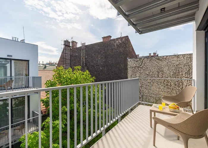 Downtown Residences Vh - Ac, Elevator, Terrace Lägenhetshotell Budapest